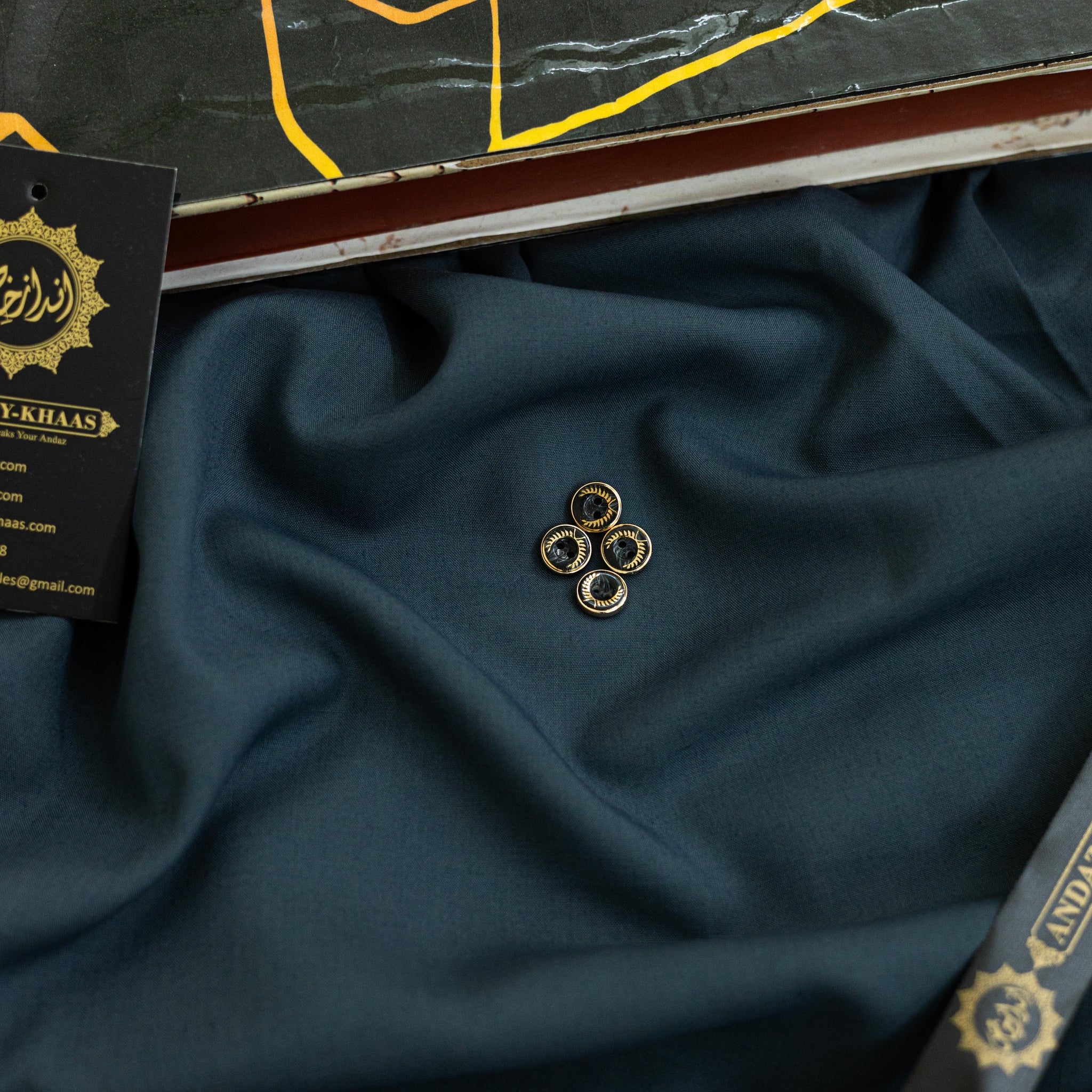 Midnight Navy Charm Wash & Wear